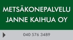 Metsäkonepalvelu Janne Kaihua Oy logo